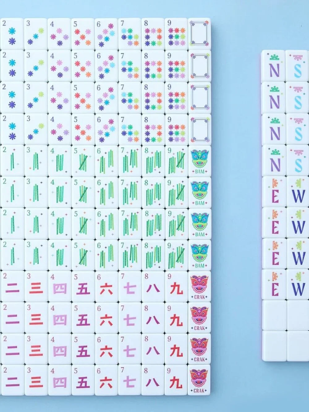 Kaleidoscope Mahjong TIles by Mahjong Co. - Picture 2 of 3